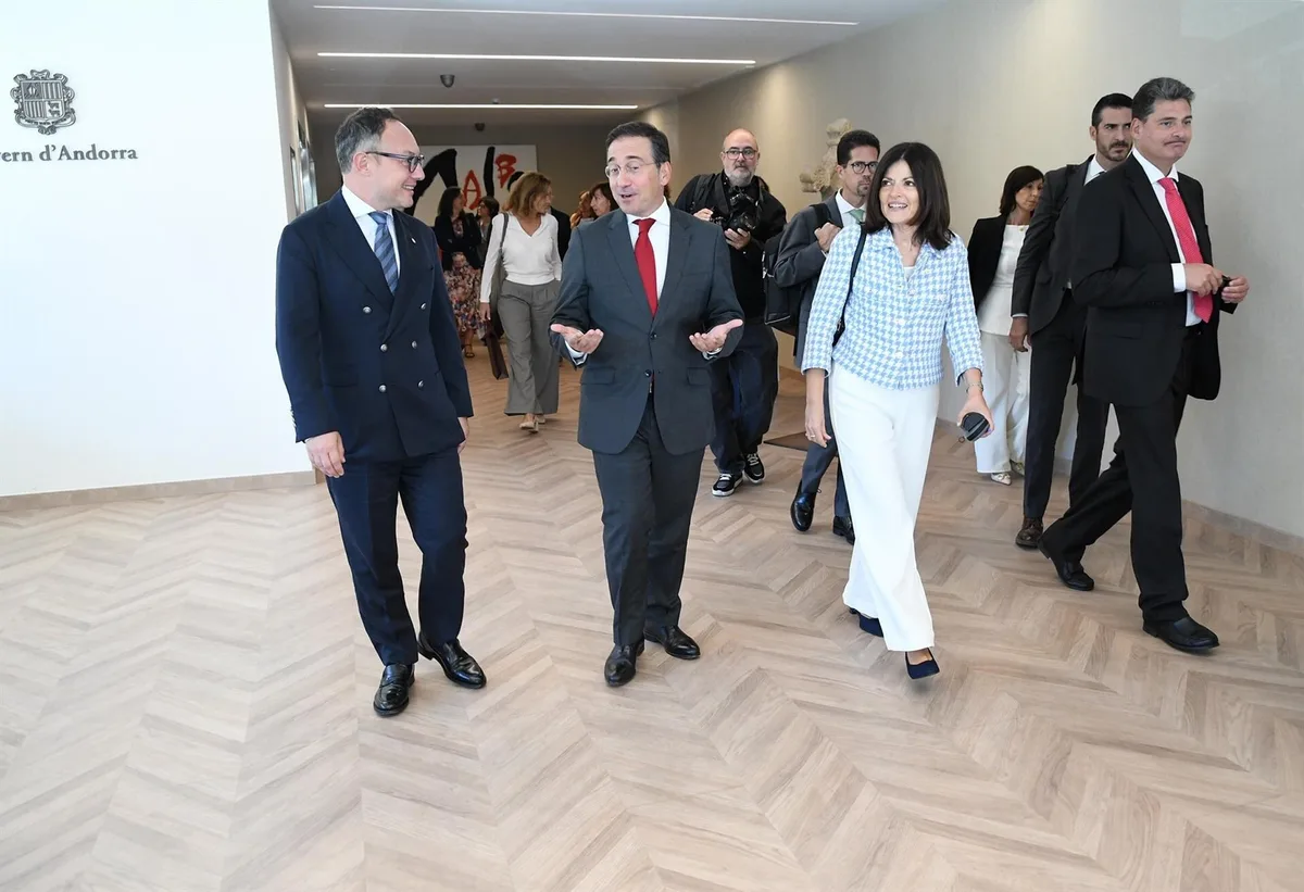 Andorra y España refuerzan la cooperación bilateral con la visita de José Manuel Albares