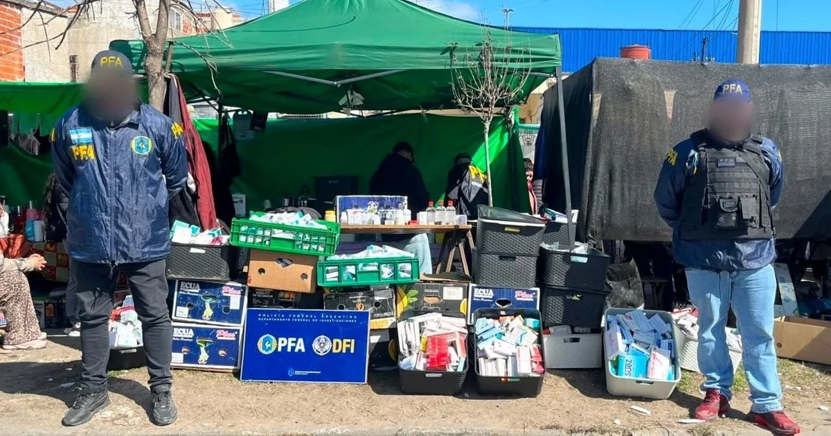 Vendían antibióticos y medicamentos de compra bajo receta en una conocida feria del Conurbano: nueve imputados