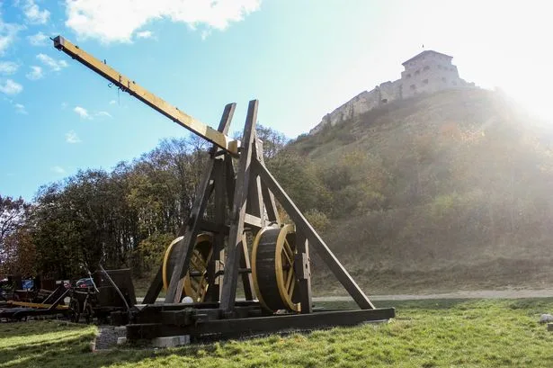 Skeleton with more than 160 fractures is first confirmed victim of horrific siege catapult