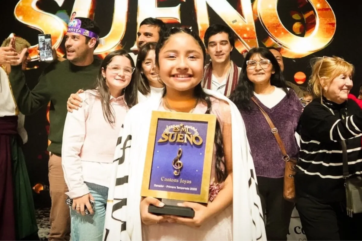 Tiene 11 años, es de Salta y se llevó el premio de $100.000.000 de Es mi sueño: “La reencarnación de Mercedes Sosa”