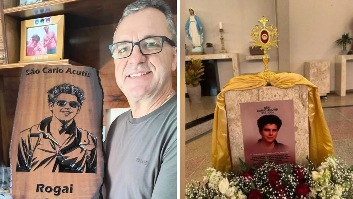‘O teu chão some’: homem com câncer no intestino relata graça atribuída a Carlo Acutis em SC