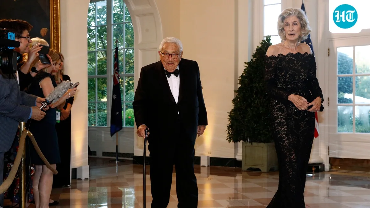 Nancy Kissinger, wife of ex-US secretary of state Henry Kissinger, dies at 92