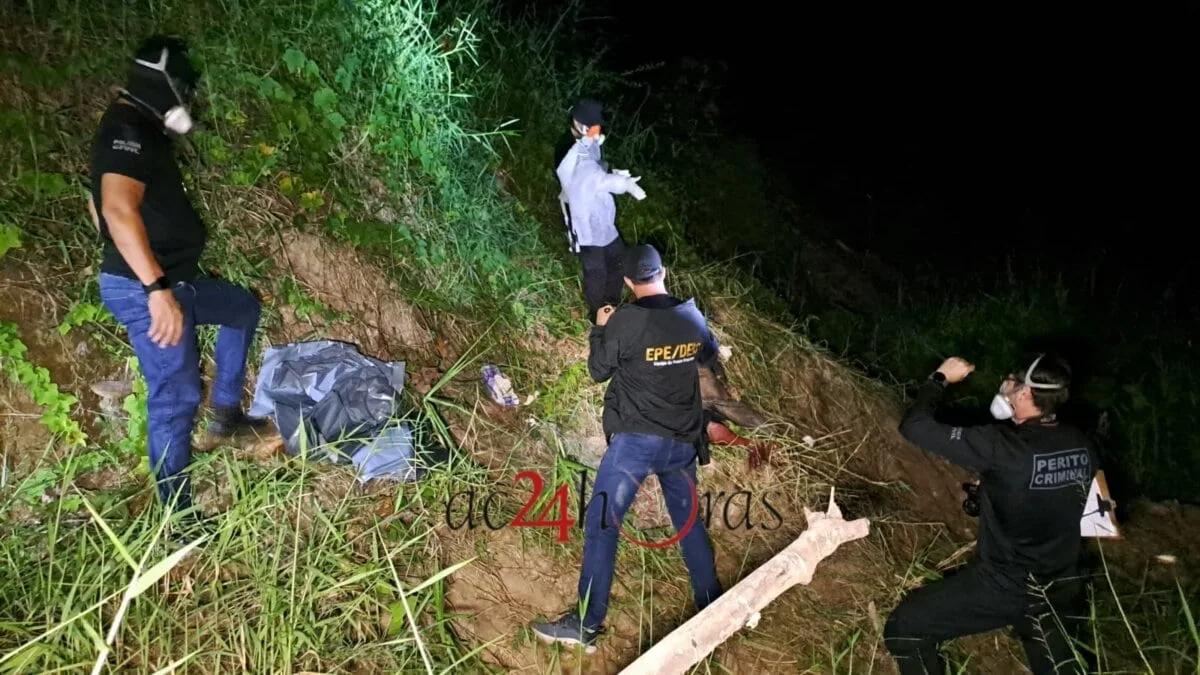 Corpo em decomposição é localizado em área de mata durante operação da PM
