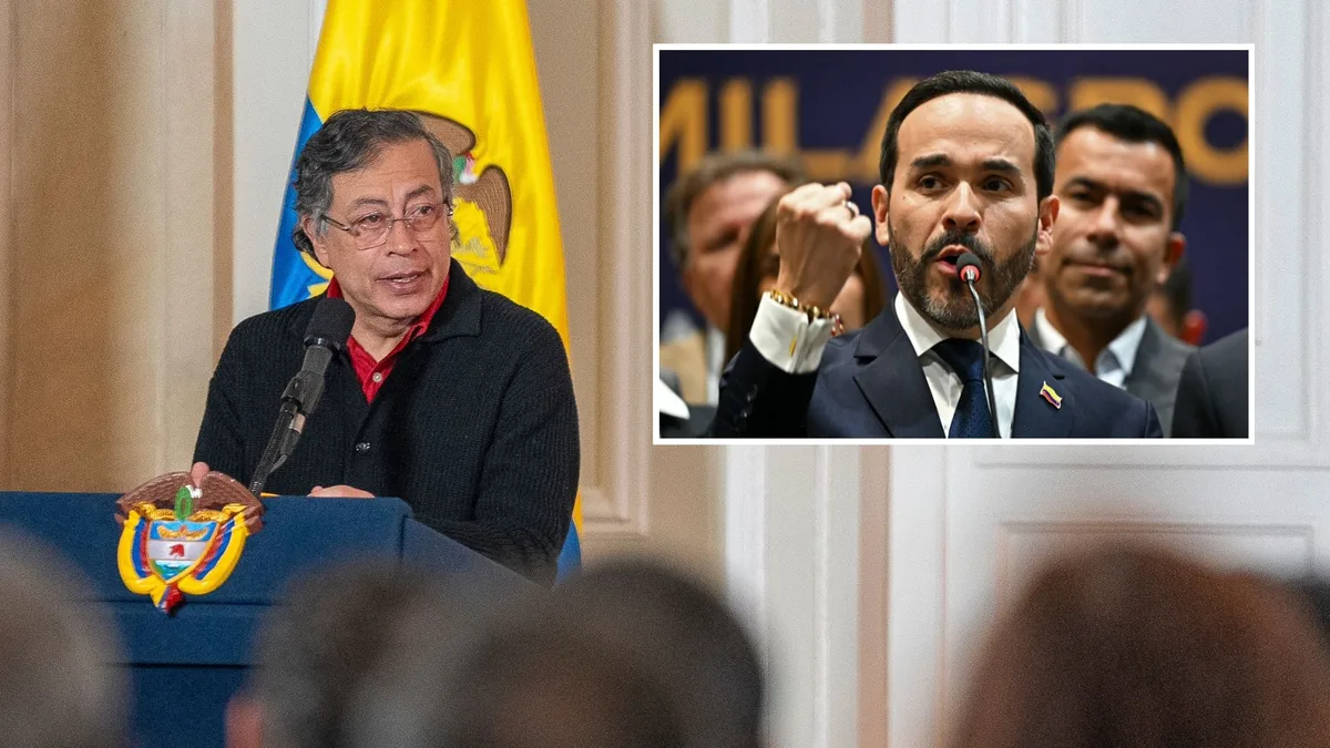 Gustavo Petro reaccionó a las duras críticas de Abelardo de la Espriella y dijo cómo dejó a Colpensiones, la Dian, el FNA y la deuda de Colombia