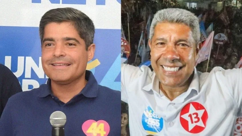 ACM Neto x Jerônimo: nova pesquisa mostra reviravolta na Bahia