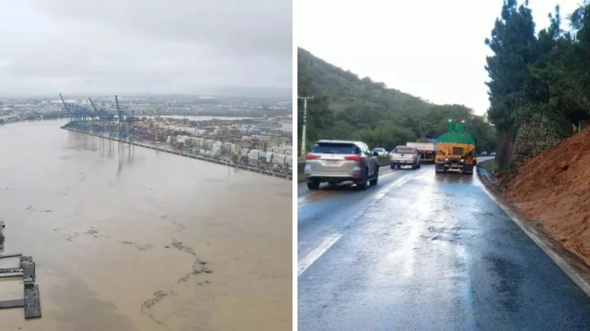 Com Porto e BR-101 sob risco de alagamentos, Itajaí faz plano de contingência para conter impactos do El Niño na região do Litoral Norte