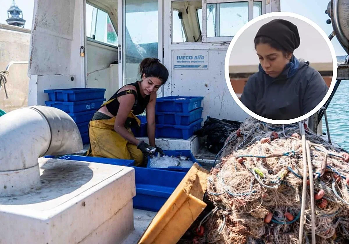 Alba Aguilera, 24 años, la pescadora más joven de Cataluña: «La gente me mira como si fuera una persona pobre cuando les digo a lo que me dedico»