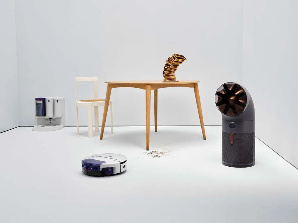 Dyson presentó aspiradoras robot con IA, un cepillo que enfría el cabello y un purificador que también calienta el cuarto. Esperamos ver todo en México
