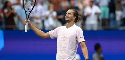 US Open: Alexander Zverev zieht nach drei Sätzen ins Finale ein