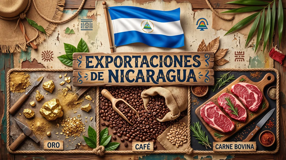 Nicaragua eleva 15.6% sus exportaciones a USD 5,132 millones en el primer semestre