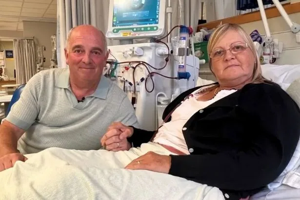 'My husband saved me by donating his unusually large kidney - he's given me my life back'