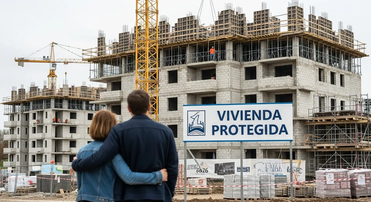 España acelera la construcción de vivienda protegida, pero llega tarde a una crisis de precios sin techo