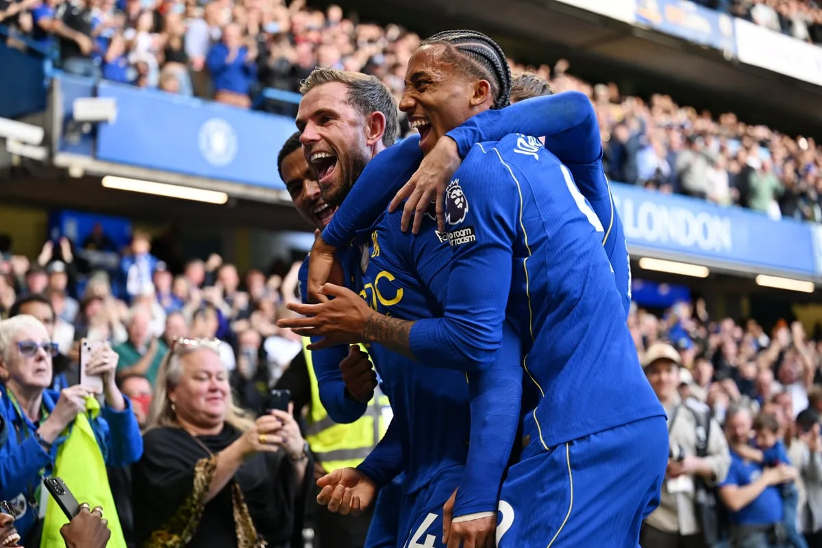 Chelsea 5-1 Bournemouth: Jordan Henderson and Joao Pedro at the double as Blues cruise