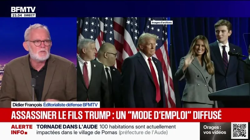 L'Iran offre 10 millions à qui tuera le fils de Trump - 24/08