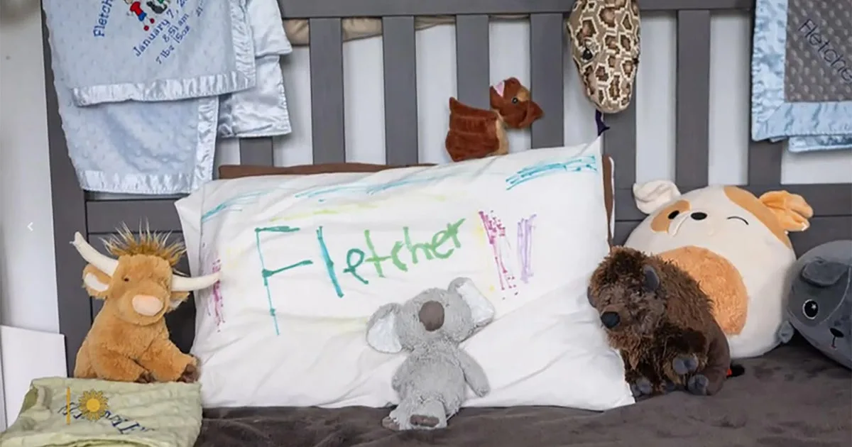Inside shooting victim Fletcher Merkel's bedroom