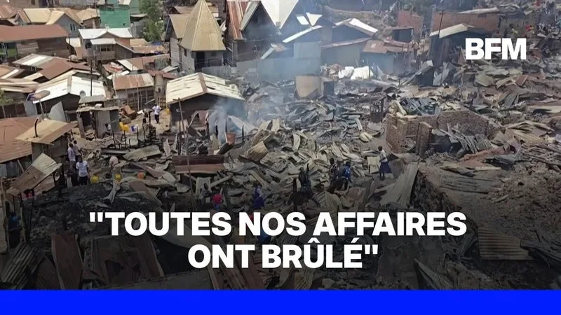 RDC: au moins 24 personnes, dont de nombreux enfants, sont mortes dans un incendie