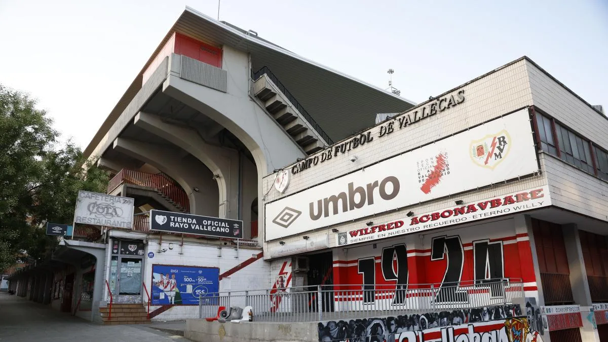 Madrid levanta la suspensión del estadio del Rayo Vallecano y puede volver a funcionar