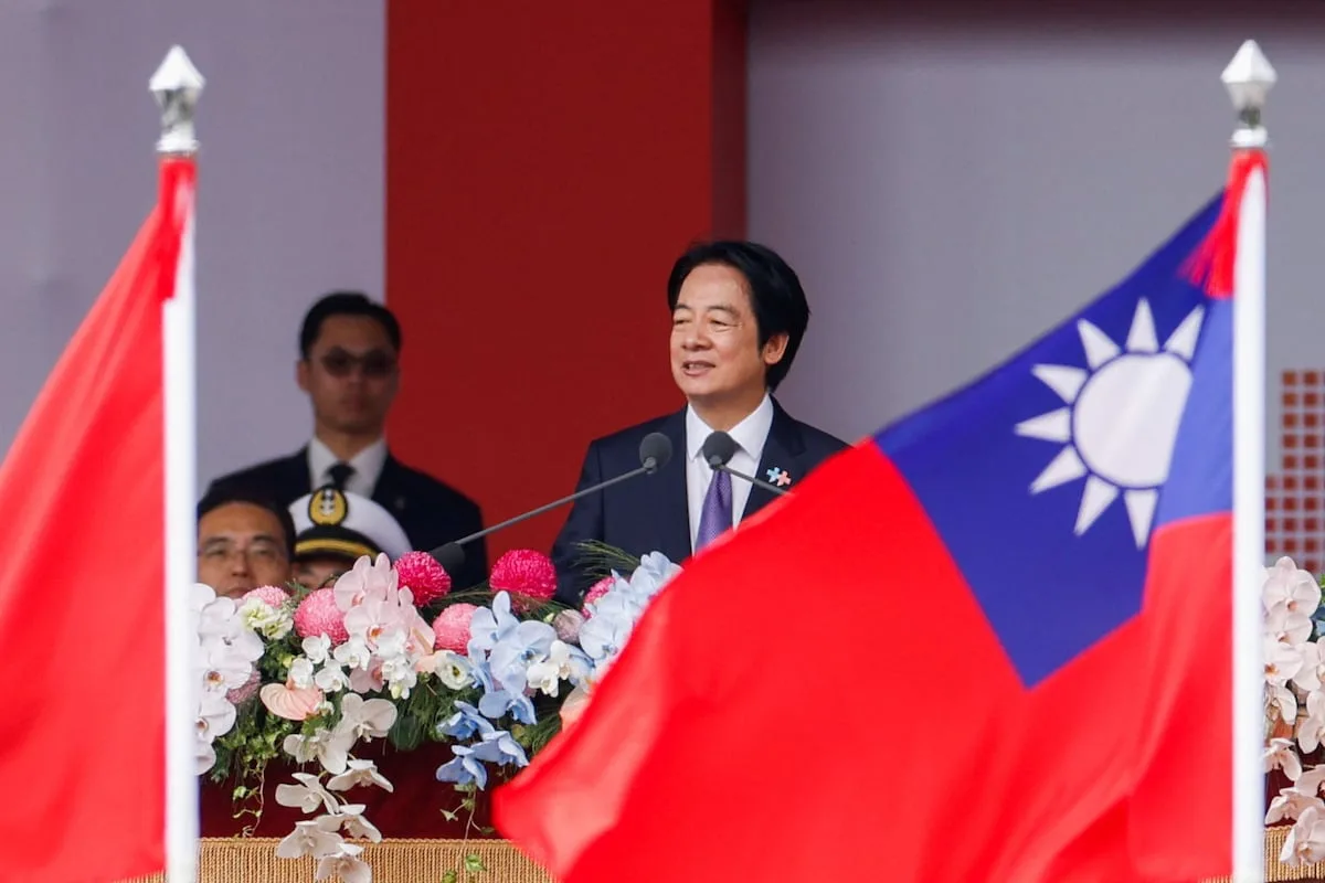 Taiwan cherishes peace but will not give up freedom, president says