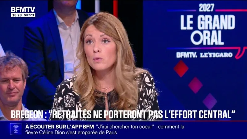 Budget: "Aucun retraité ne verra sa pension diminuer", assure Maud Bregeon, Porte-parole du gouvernement