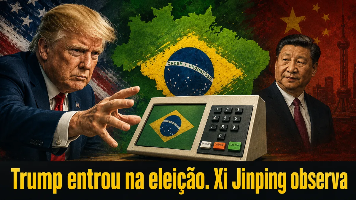 Trump entrou na eleição. Xi Jinping observa