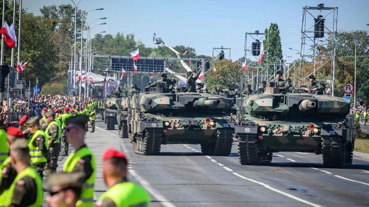 Die politischen Risse hinter der Militärparade in Warschau