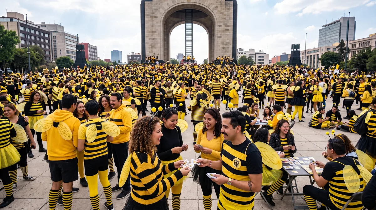 La fiebre de las abejas no termina, CDMX tendrá mega convivencia temática de “Enjambre”: cuándo y dónde será