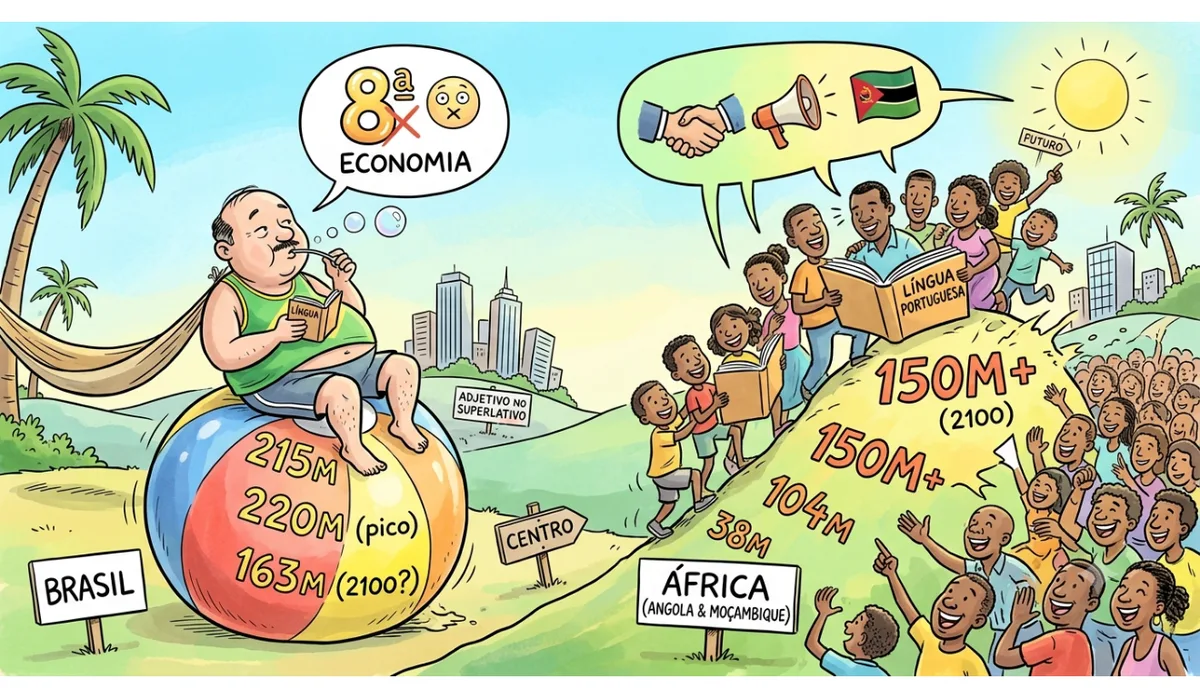 O futuro da língua portuguesa está em África, não no Brasil