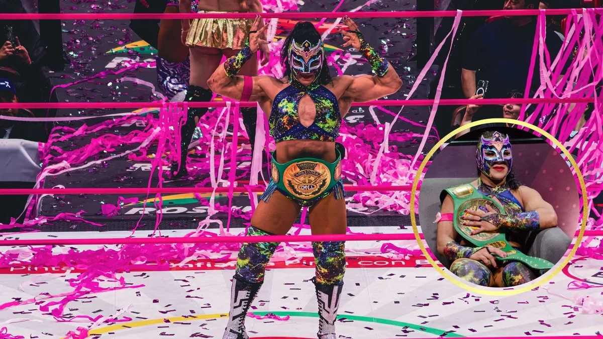 Olympia vence a Skadi en la Arena México y continúa el legado de su padre al ganar el Campeonato Universal de Amazonas 2026 del CMLL