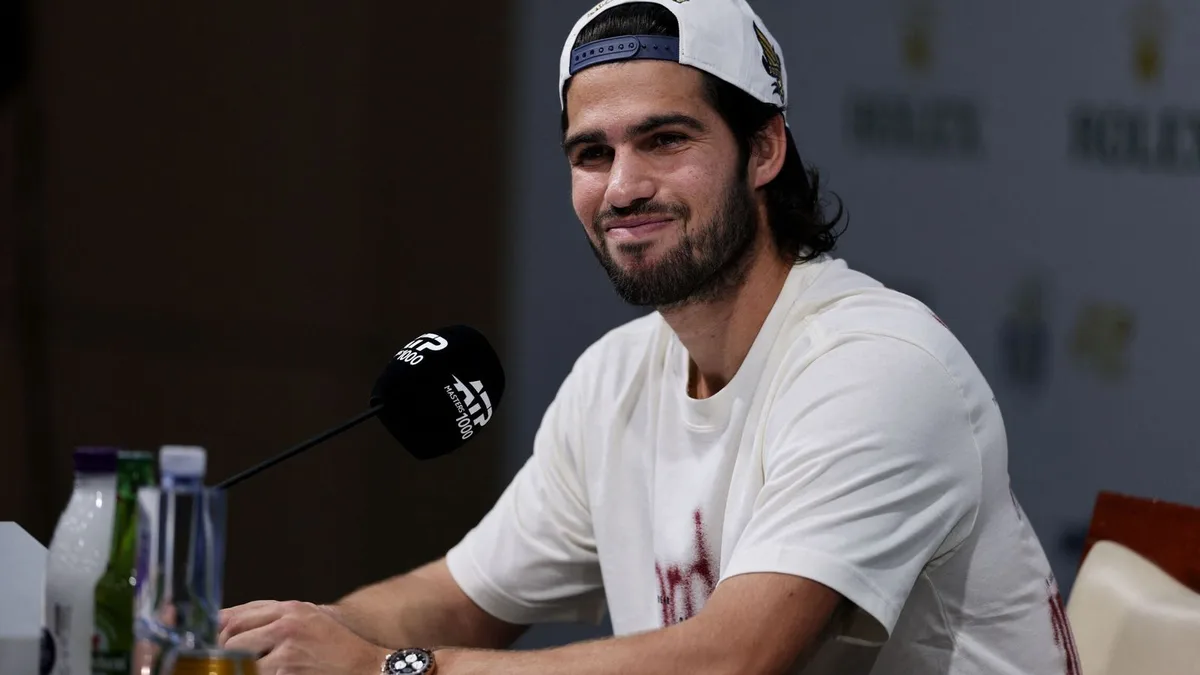 Alcaraz vs. Cerúndolo: horario y dónde ver por TV la segunda ronda del Masters 1000 de Shanghái