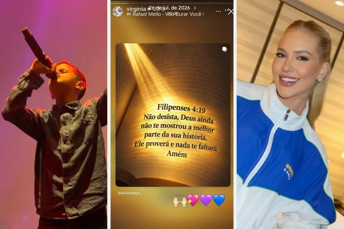 Cantor mirim de MS viraliza com louvor gospel e encanta até Virginia nas redes sociais
