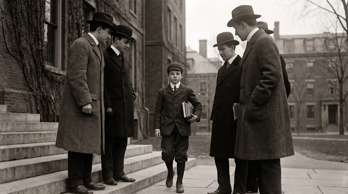 Garoto de 11 anos entrou em Harvard em 1909 e, no primeiro ano, deu uma palestra de duas horas sobre matemática; aos 16 William Sidis já havia terminado a graduação