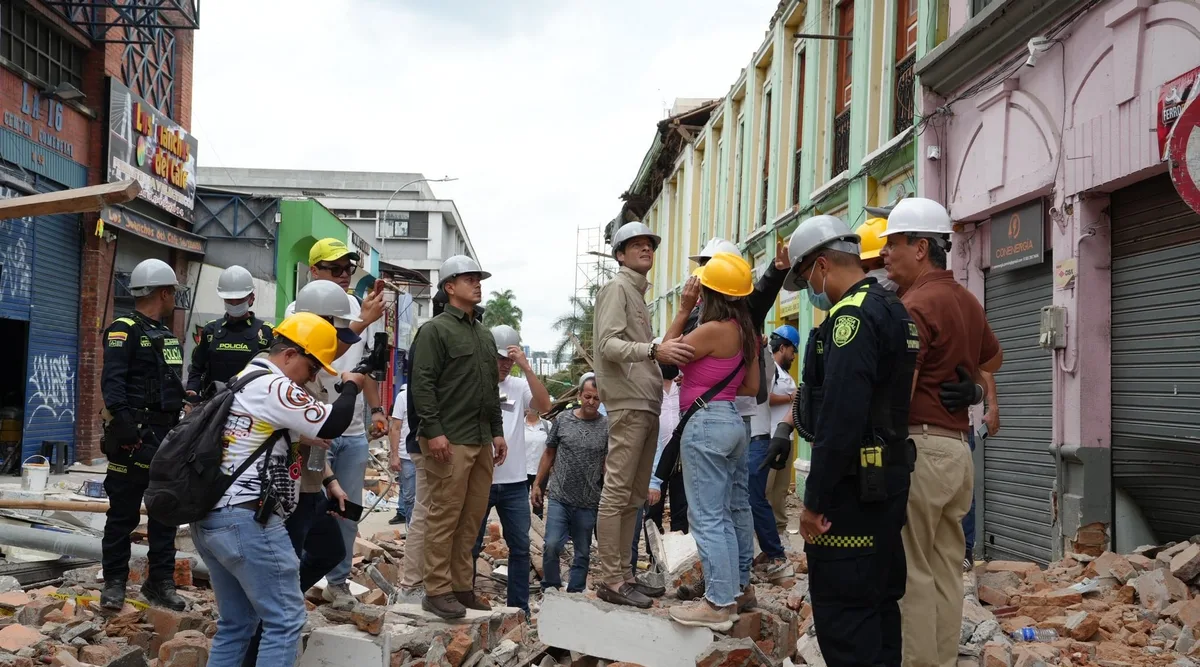 Gobierno anunció plan de reconstrucción y reactivación para comerciantes y microempresarios afectados por terremoto en Pereira
