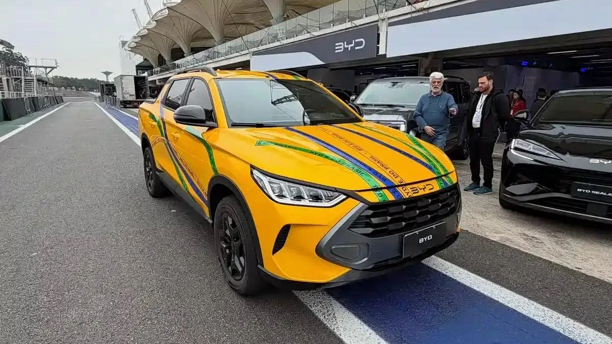 BYD Mako: Brand's first car-based ute revealed in Brazil to slot under Shark