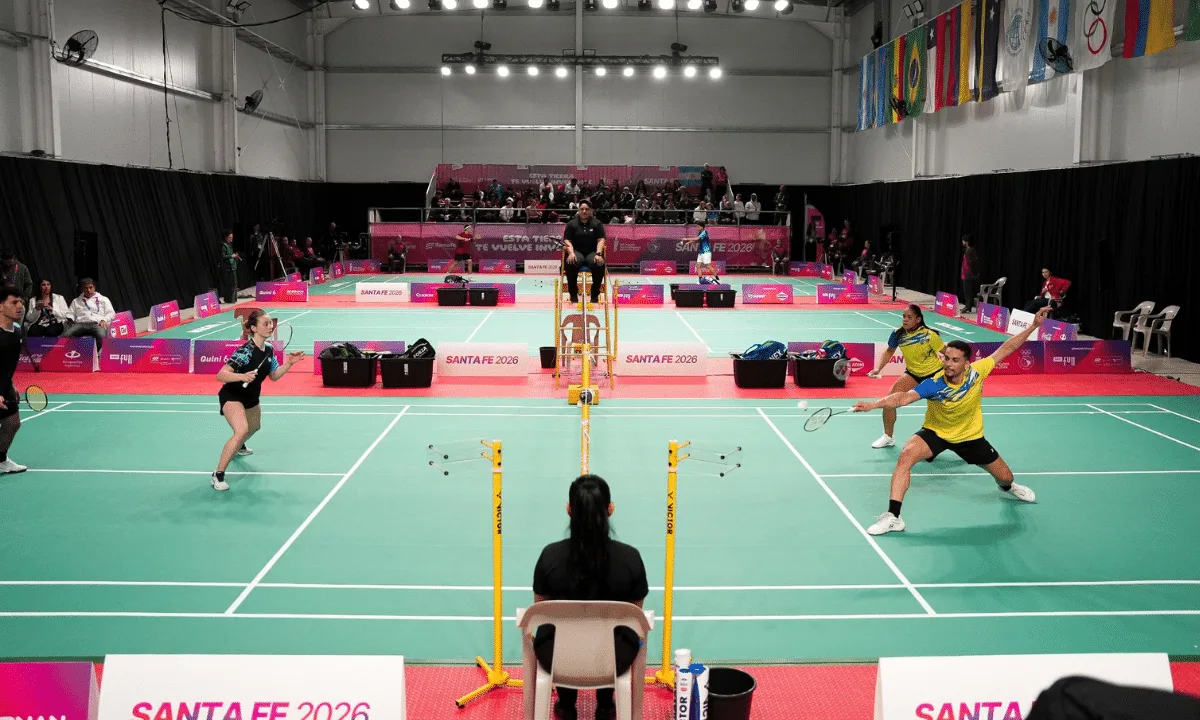 Badminton do Brasil confirma hegemonia e vai à semi dos Jogos Sul-Americanos