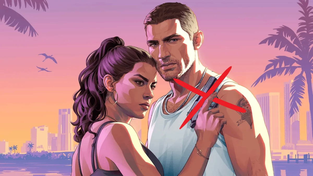 GTA 6 : à Paris, une publicité géante censure les armes de la jaquette