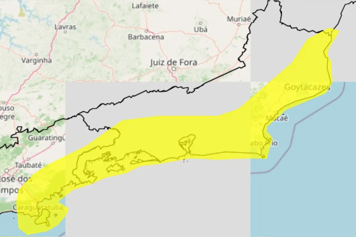 Ciclone extratropical: Inmet emite alerta para vendaval no RJ, SP e ES