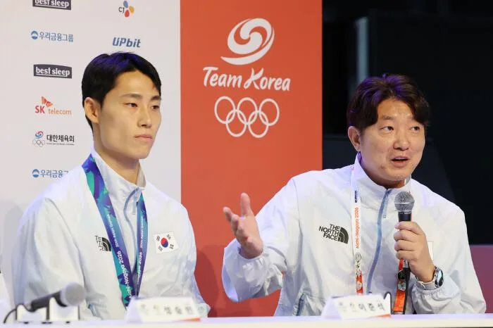"혹시 꿈일까 아침에 뺨 때렸다" 불모지에서 금메달 이뤄낸 이준석의 꿈..."이제 선수촌 밥 먹어요" 테크볼, 진천 선수촌 입성[나고야 LIVE]