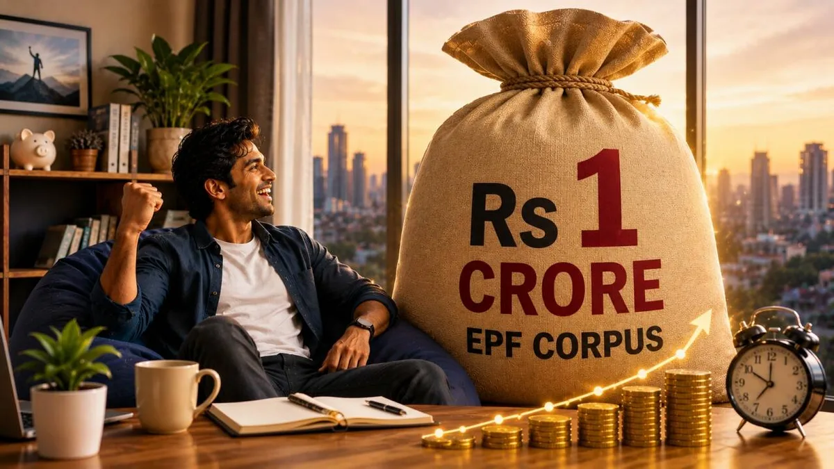 Rs 25,000 salary to Rs 1 cr EPF corpus: Compounding math can make you crorepati