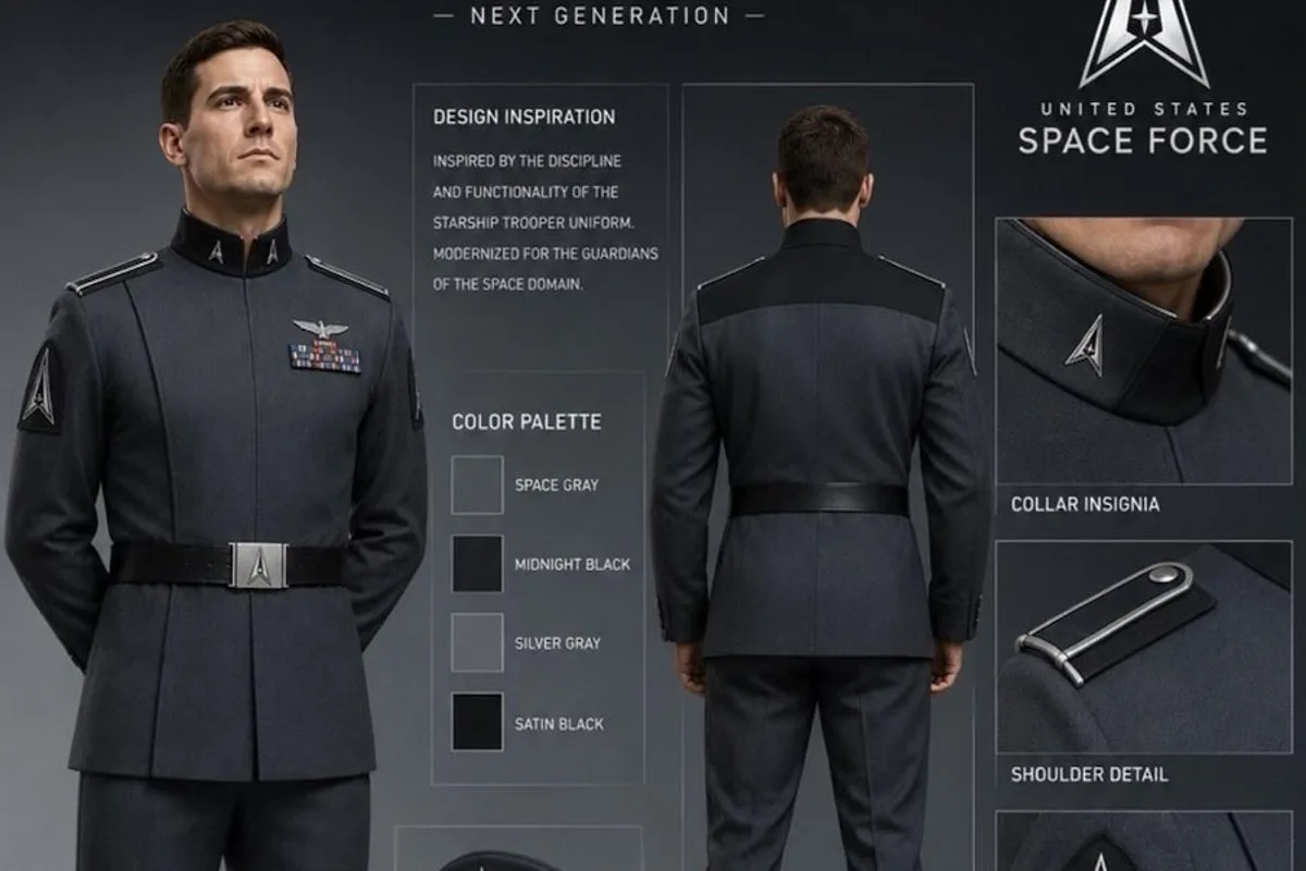 Trump mocked over his new design for Space Force uniforms: ‘The evil bad guys from Star Wars’