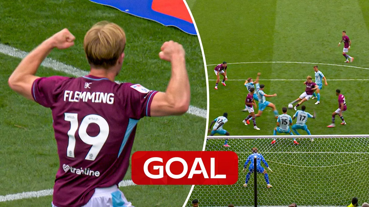 Late DRAMA! Flemming's 90+2' strike snatches point for Burnley!