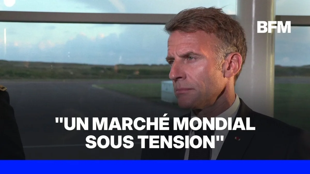 Énergies: "Le marché mondial est sous tension", analyse Emmanuel Macron