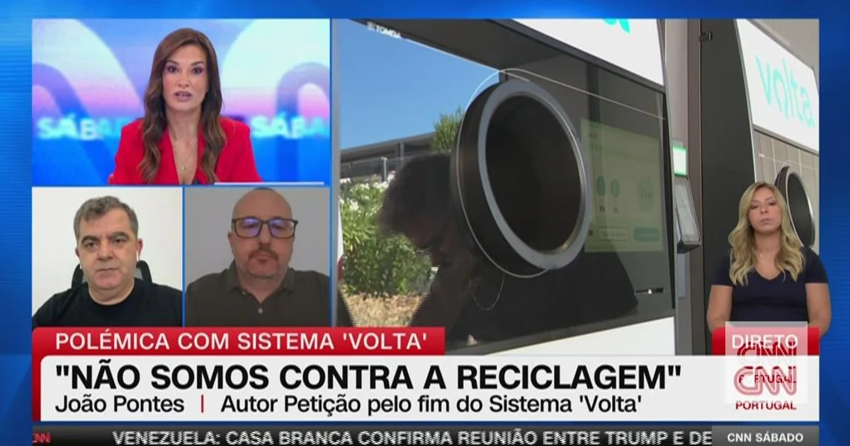 Parlamento já aceitou petição para acabar com o Volta. "É importante desmistificar que não somos contra a reciclagem"
