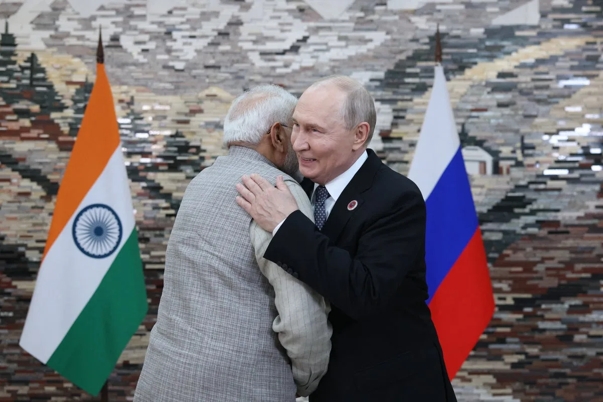 RT launches Hindi language channel as Putin and Modi forge closer ties