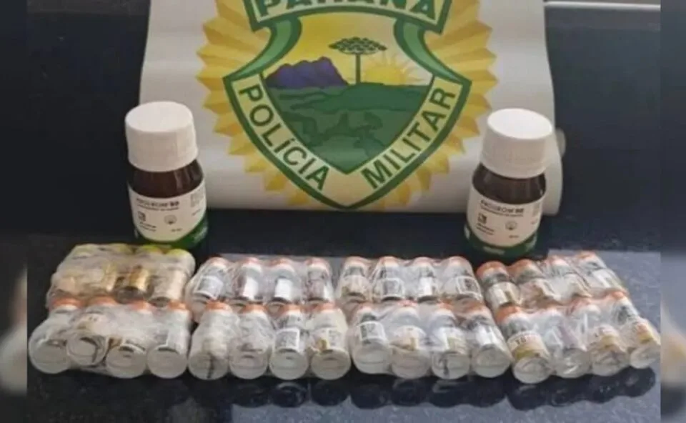 Carga com quase 10 mil frascos de Mounjaro escondidos em reboque é apreendida no Paraná