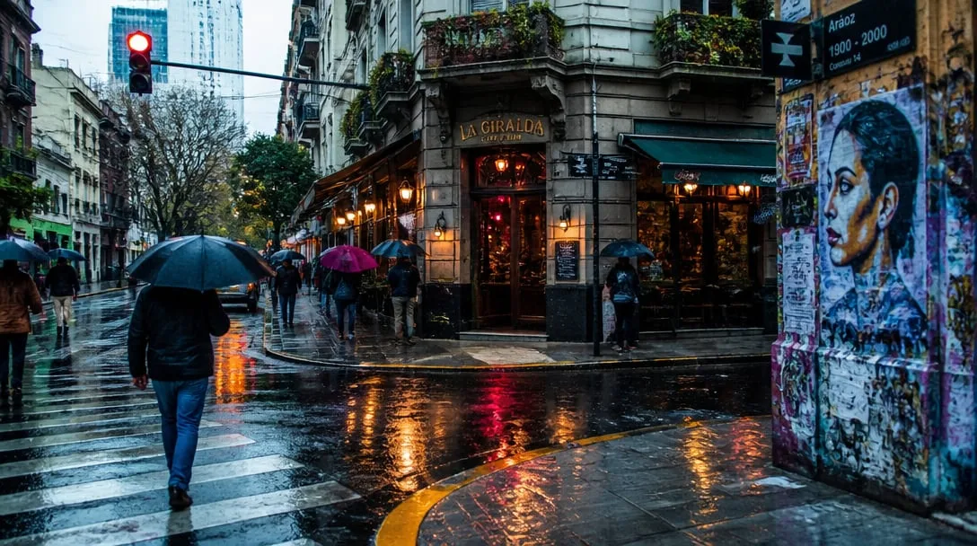 Clima en Ciudad Autónoma de Buenos Aires hoy sábado 10 de octubre: lluvia moderada y cielo cubierto