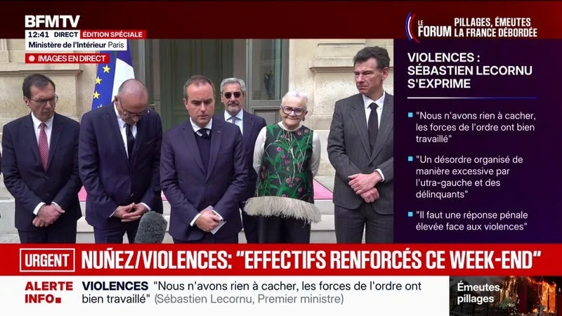Dégâts du 17 octobre: Sébastien Lecornu annonce "déclencher le chômage partiel dès demain" à 100% pour les commerçants touchés