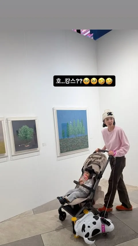 ‘이규혁♥’ 손담비, 딸과 인천으로 떠났다..“비 오는 날엔 호캉스가 정답”