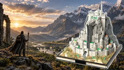 Anzeige: Kleine Alternative zu Legos Minas Tirith mit 1.680 Teilen für unter 36 Euro