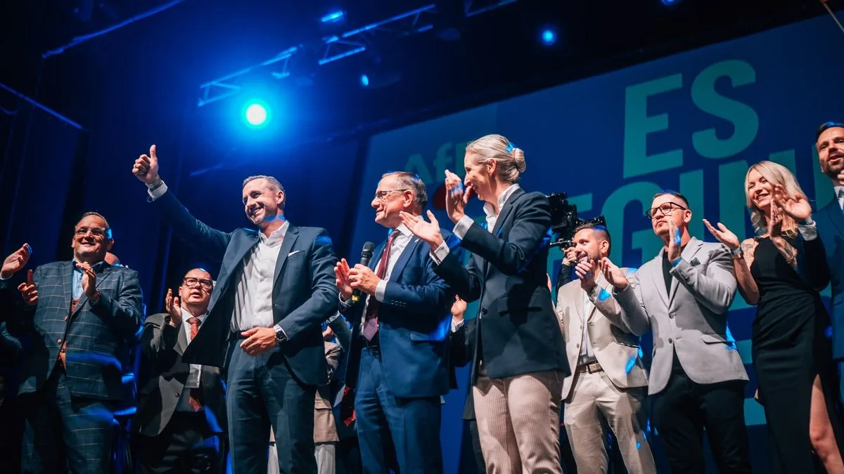 La ultraderecha da el golpe en Alemania con una victoria histórica de AfD en elecciones regionales