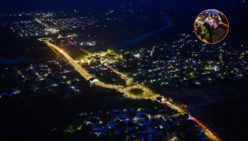 Bukele inauguró el puente binacional General Manuel José Arce, el segundo más largo de El Salvador